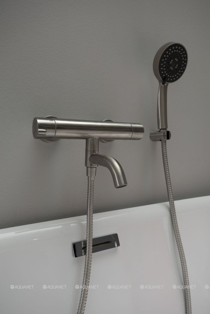 Смеситель для ванны с душем Aquanet Steel AF210-21TS