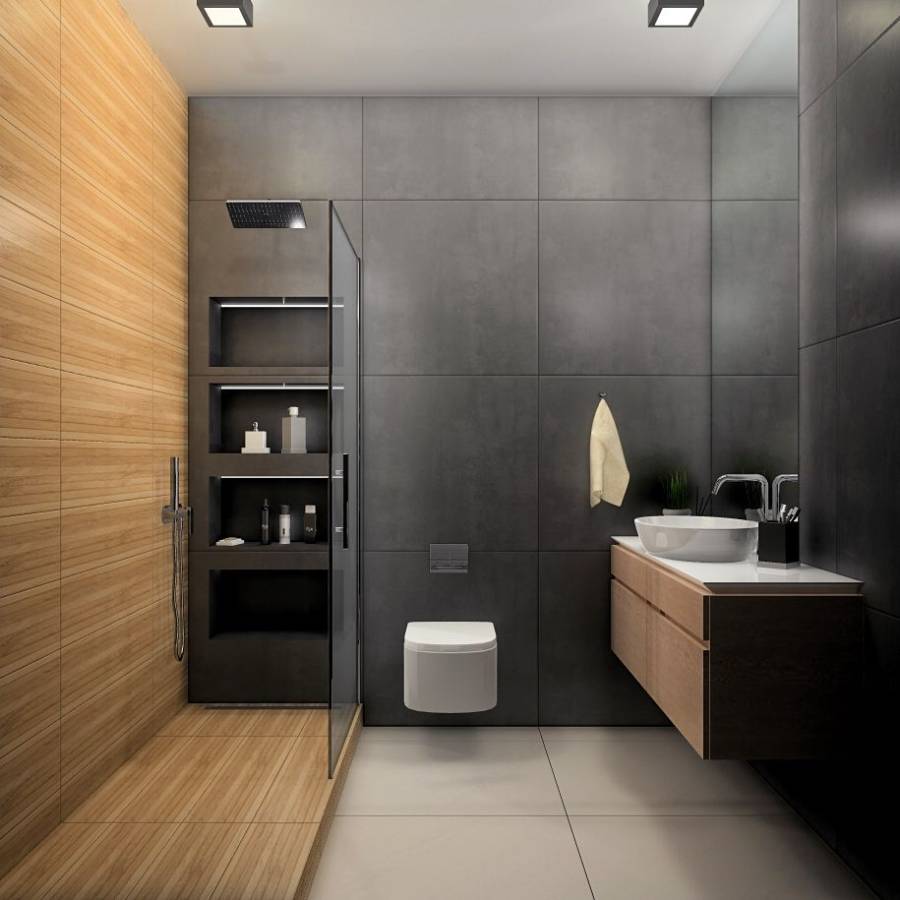 Керамогранит Mineral Black rett. M9AV 75х75