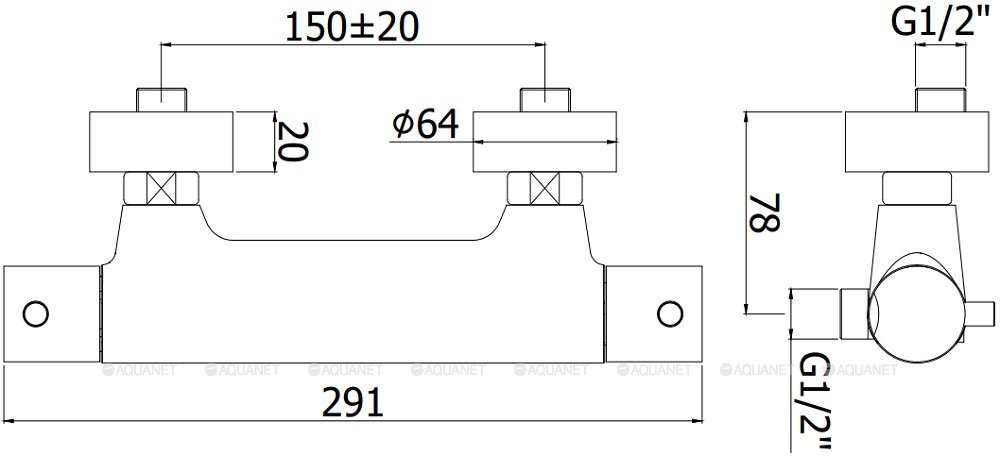 Смеситель для душа Paffoni Light LIQ168CR