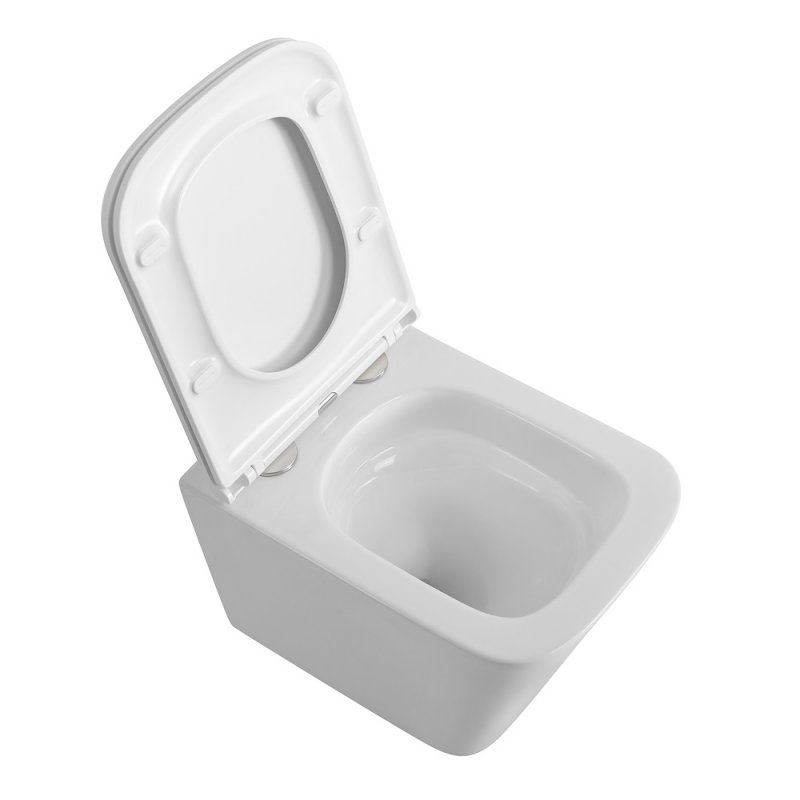 Сиденье дюропласт, soft close, металлическое крепление BB2322SC
