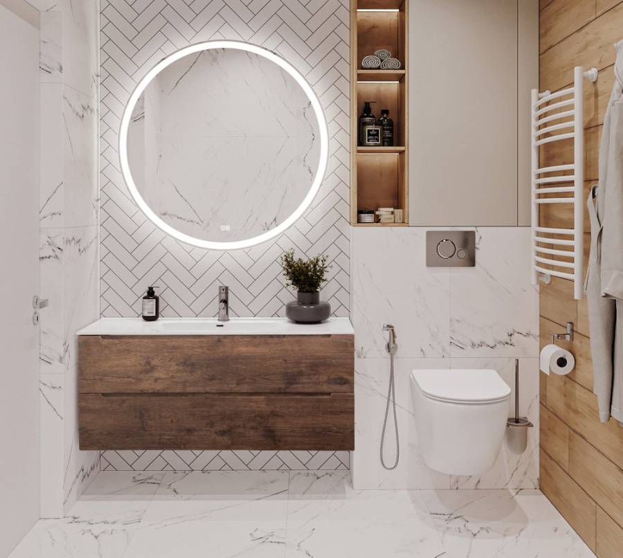 Керамическая раковина BelBagno BB-8099-120
