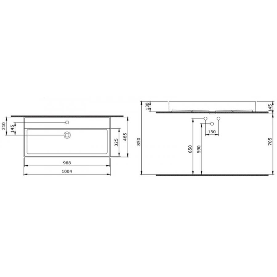 Раковина Bocchi Milano 1378-001-0126 белая