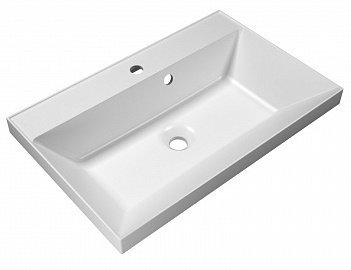 Тумба с раковиной подвесная BelBagno MARINO-H60 70 Bianco Lucido, раковина белая