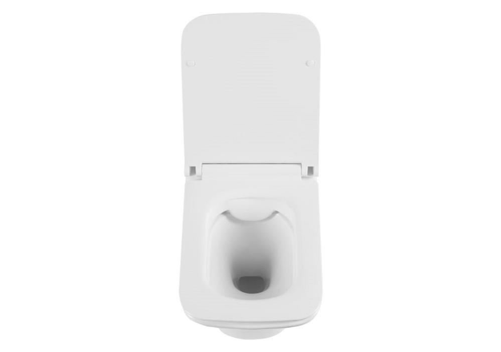 Унитаз подвесной Aquanet Rimless Cube-W CL-12248D