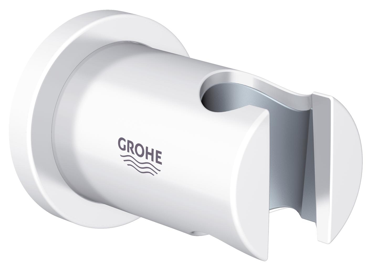 Держатель настенный для ручного душа GROHE Rainshower, нерегулируемый, белая луна (27074LS0)
