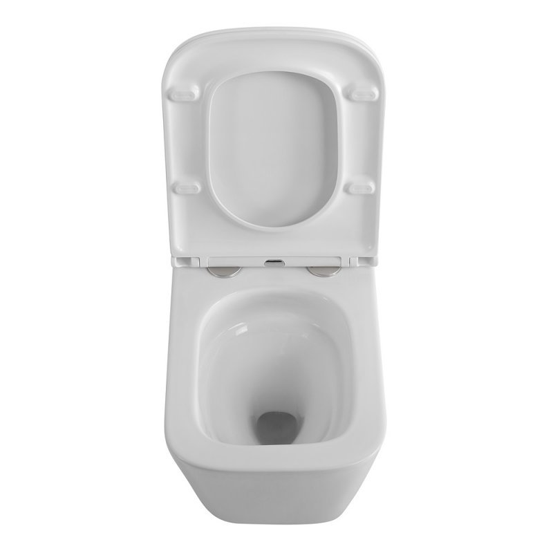 Сиденье дюропласт, soft close, металлическое крепление BB2322SC