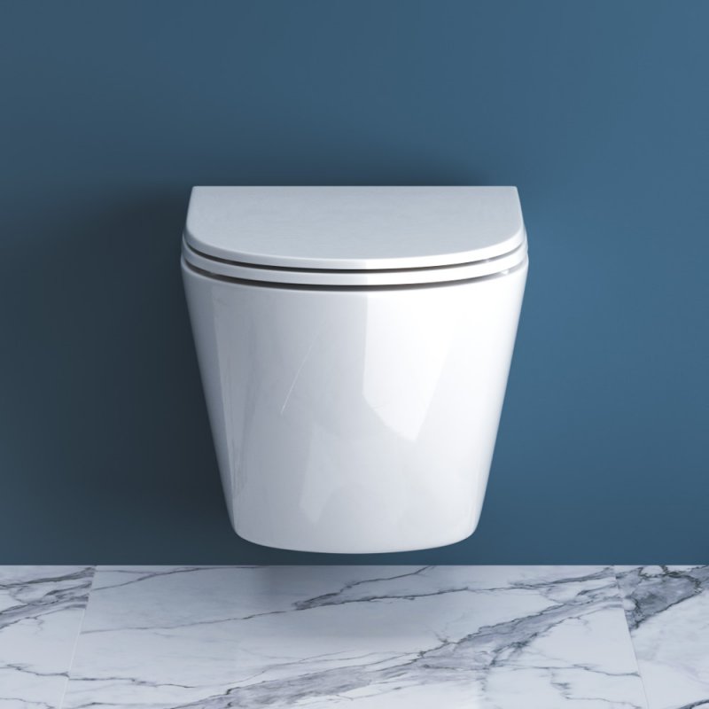 Чаша подвесного унитаза BelBagno SFERA-R BB046CHR