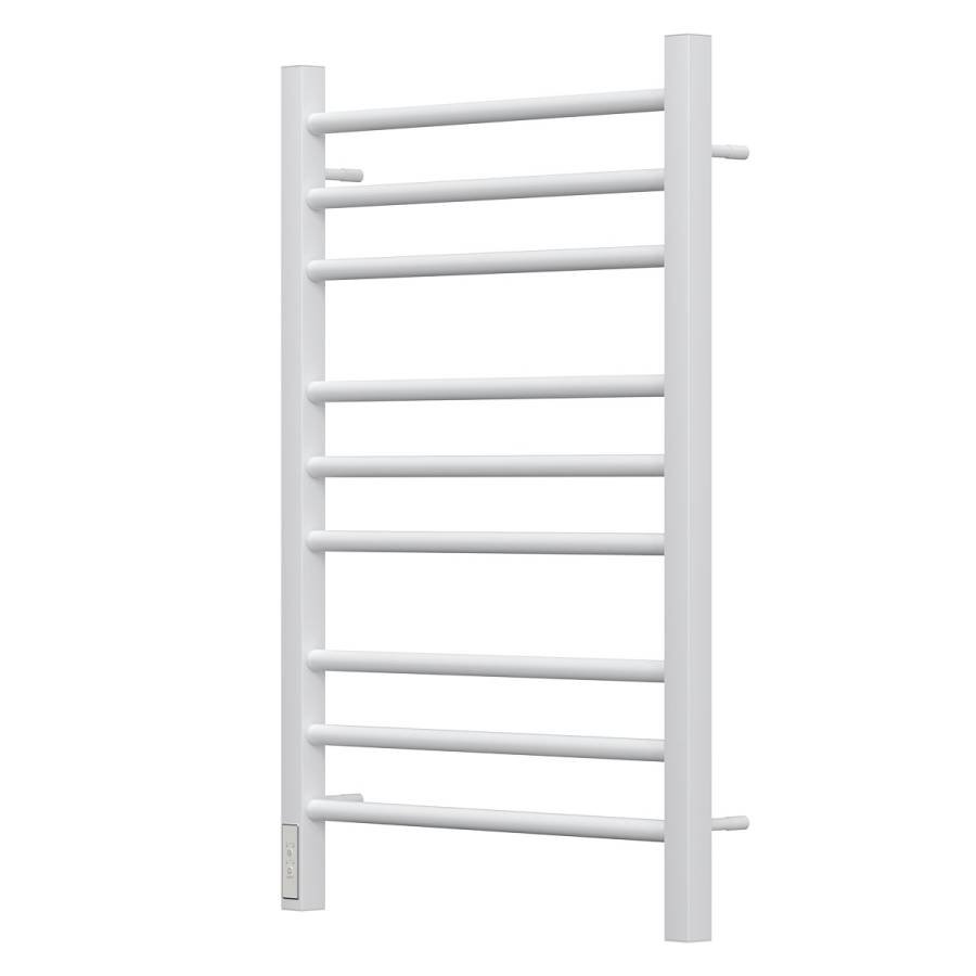 Полотенцесушитель электрический Point Веста PN70758W П9 500x800, диммер слева, белый