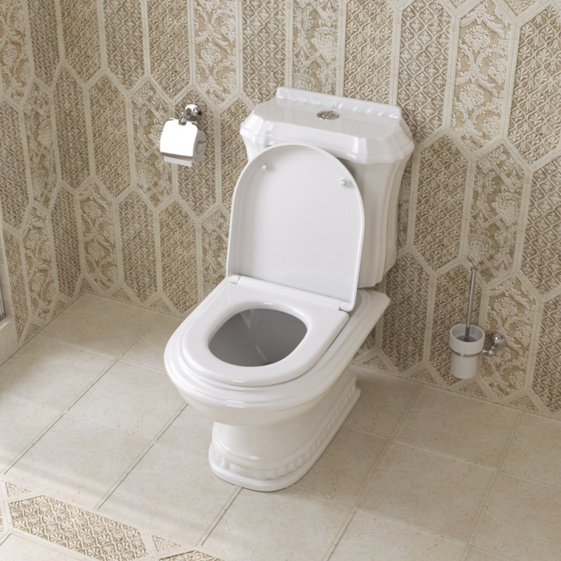 KING PALACE Чаша для унитаза, P-trap CZR-163-T