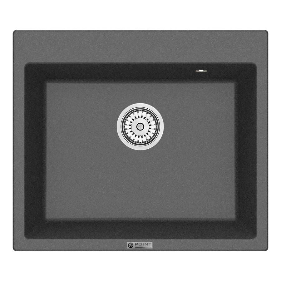 Мойка кухонная Point Бинга 60 PN3003GR, графит