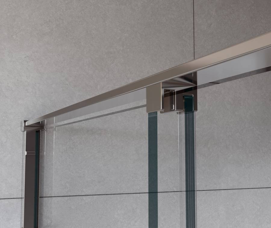 Душевой уголок Arno VSR-1A8015CL, 1500*800, хром, стекло прозрачное
