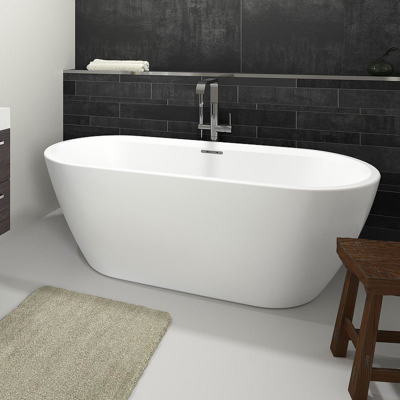 Акриловая ванна Riho INSPIRE 180x80 Velvet White