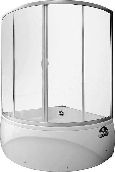Акриловая ванна Aquanet Vitoria 130x130 (с каркасом)