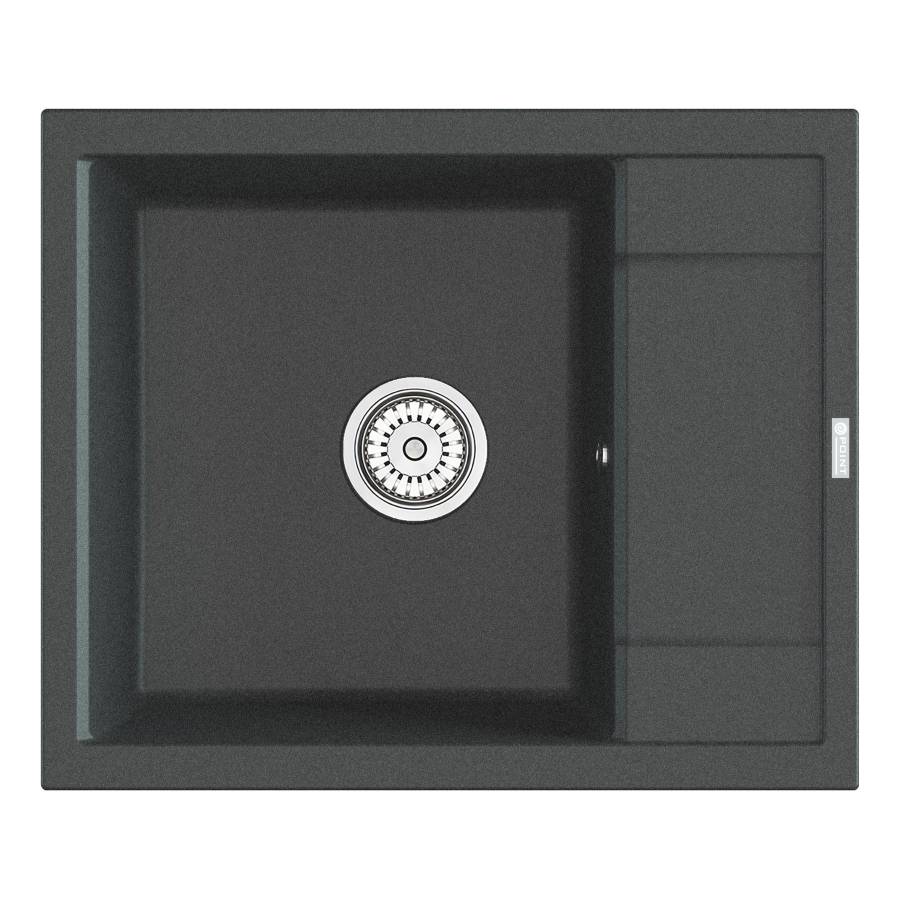 Мойка кухонная Point Римо 60 PN3010GR, графит