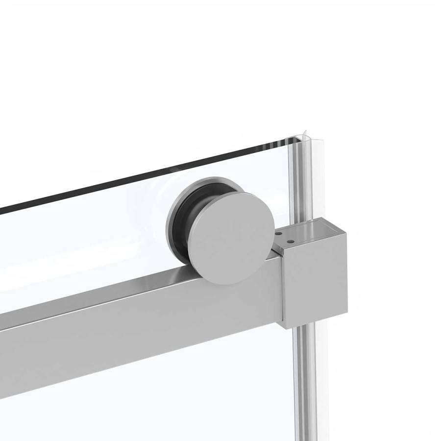 Душевой уголок Como Soft VSR-1CS1015CL, 1500*1000, хром, стекло прозрачное