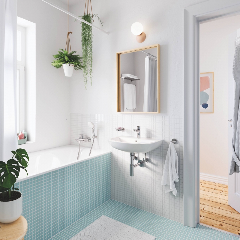Смеситель Grohe BauEdge для раковины 23328001 хром