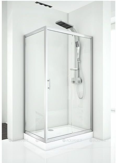 Душевой уголок Aquanet Alfa NAA1131 1600х800, прозрачное стекло