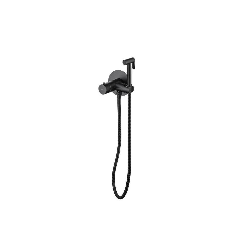 Смеситель для душа Allen Brau Thermo Rund 5.60001-31 (с внутренней частью) черный матовый