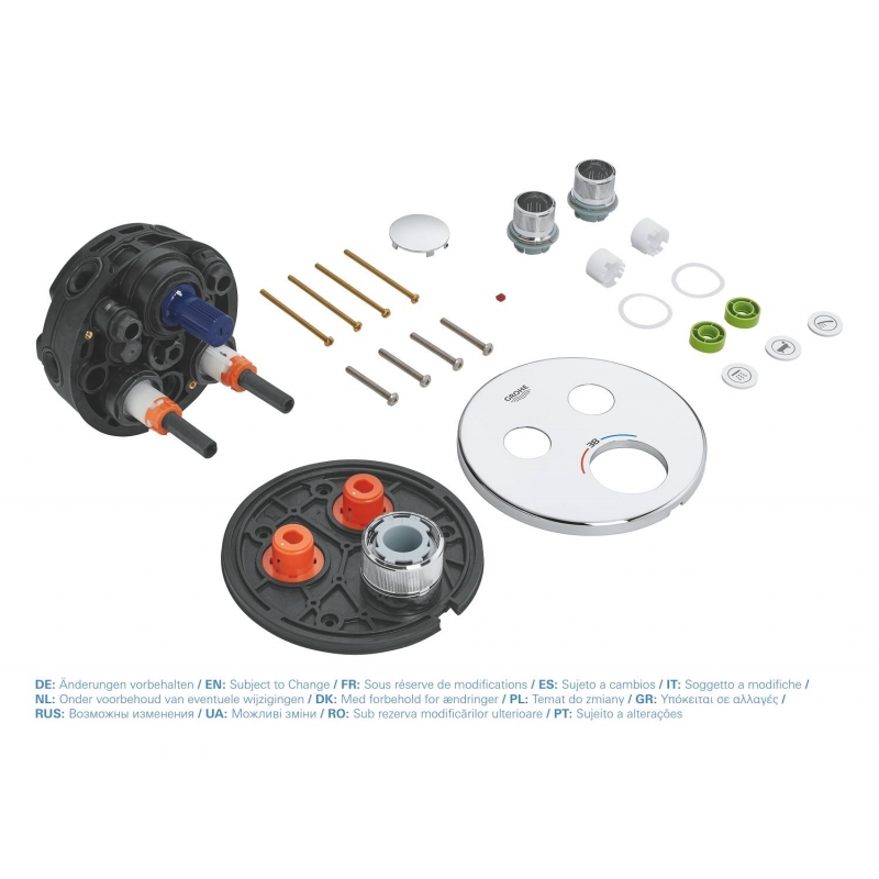 Термостат для душа Grohe Grohtherm SmartControl 29119000 хром