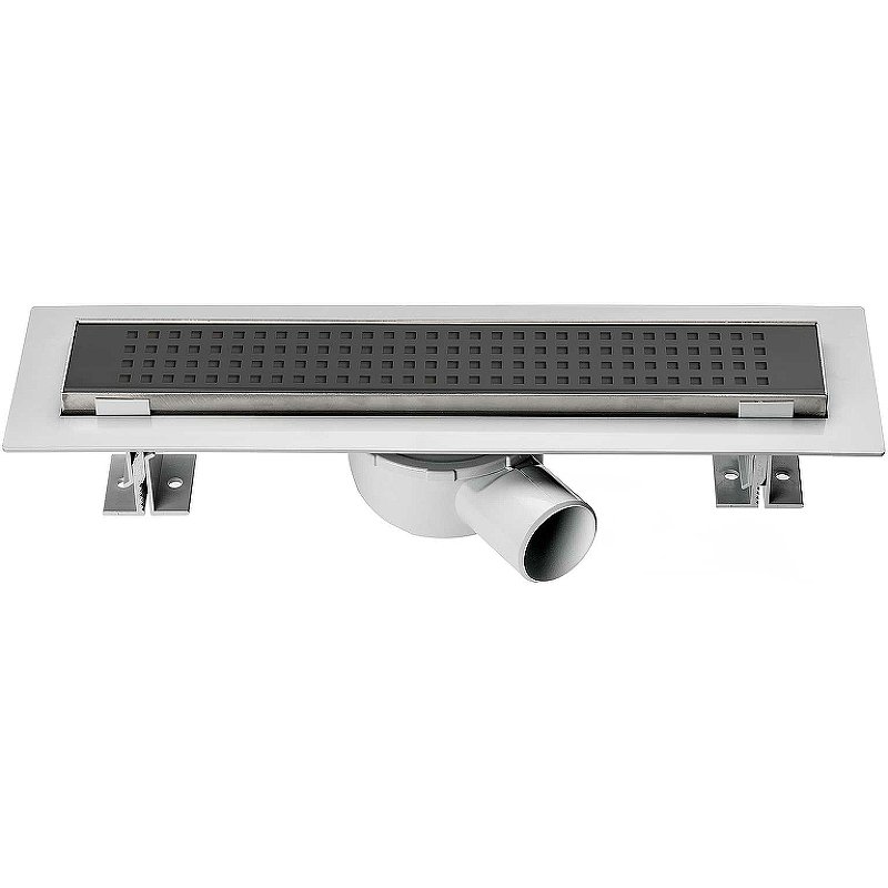 Душевой лоток SAY OPTIMA 601.80.B.M.S.PITI, 80 см, матовый черный