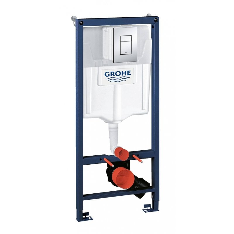 Инсталляция для унитаза подвесного стандартная комплект Grohe Rapid SL (38772001)