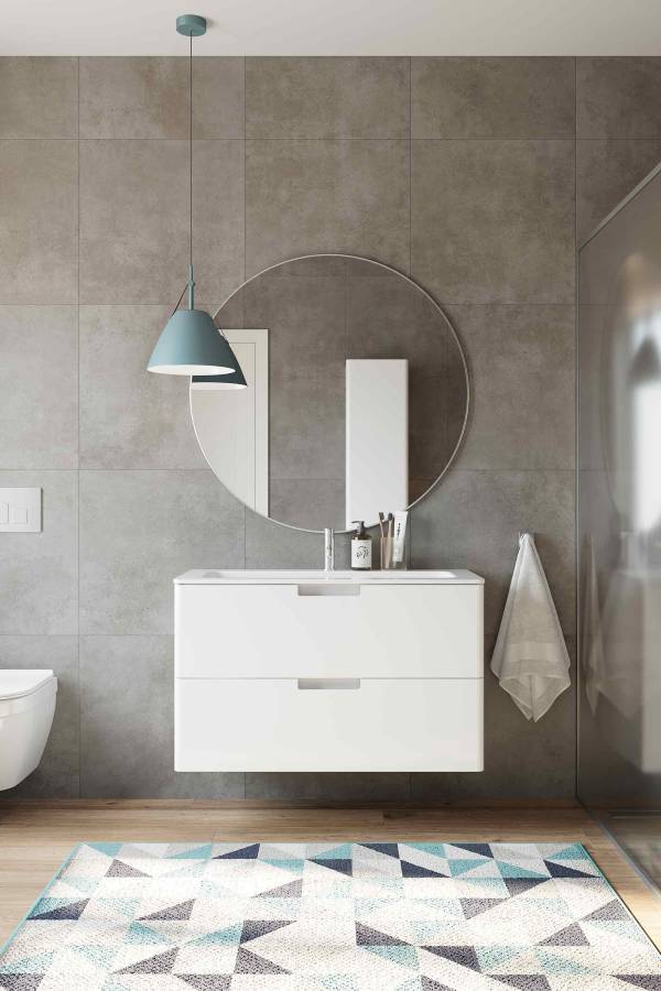 Шкаф-пенал Creto Bravo White 35 см