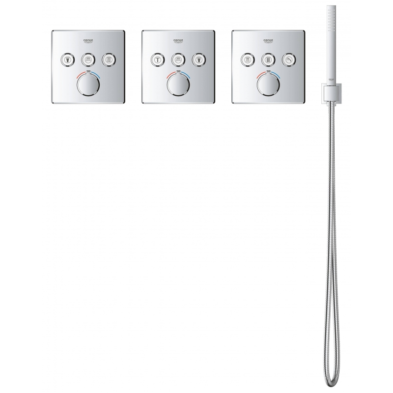 Термостат для душа Grohe Grohtherm SmartControl 29126000 хром