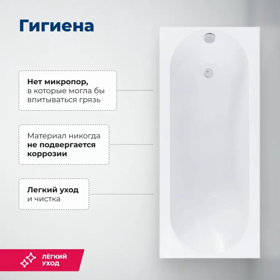 Ванна LOTOS 150*75 к/с62 (336532)