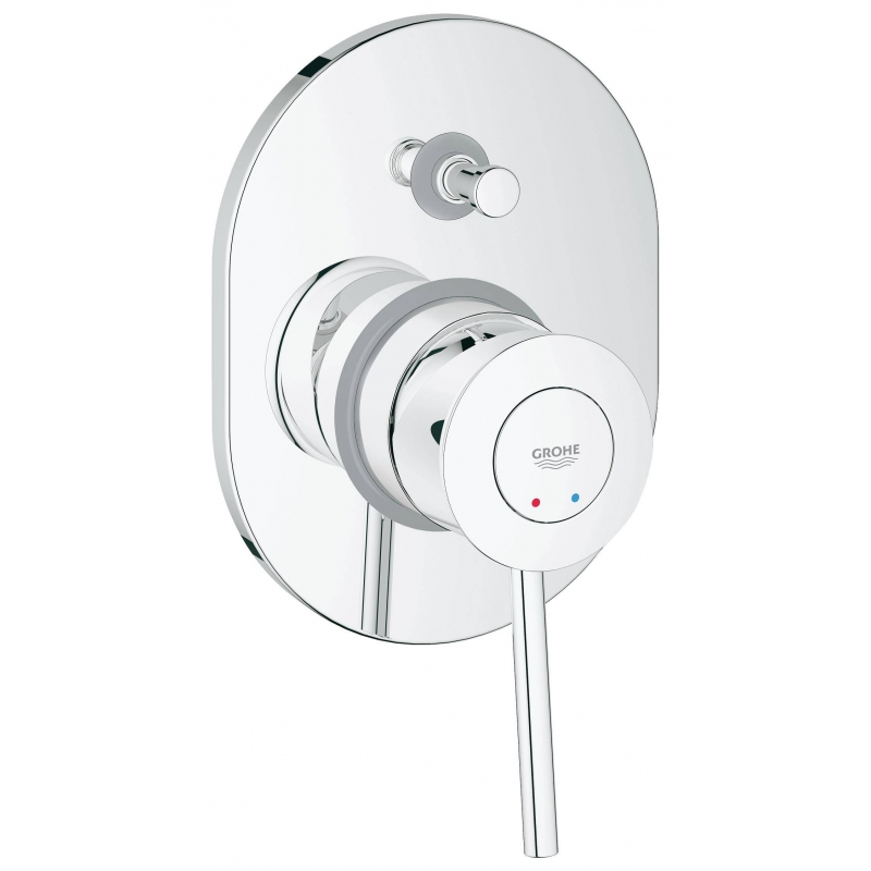 Смеситель для ванны Grohe BauClassic 29047000 хром