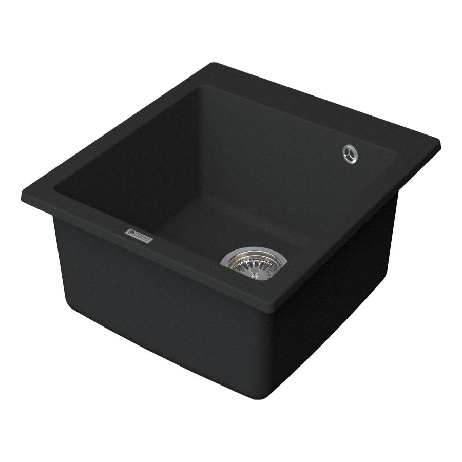Мойка кухонная Point Моко 47 PN3006B, черный