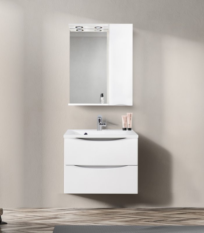 Шкаф подвесной BelBagno MARINO-SPC-600/750-1A-BL-P-R