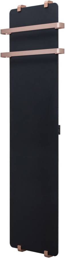 Полотенцесушитель электрический Allen Brau Infinity 160x44 с рейлингом 2.0 и креплением, медь браш