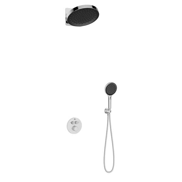 Душевой комплект Inspire VSFW-3I22MT3CH встраиваемый, термостатический, двухрежимный, хром