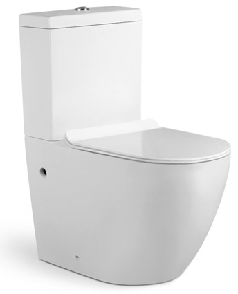 Унитаз Timo KULO TK-401 компакт, безободковый