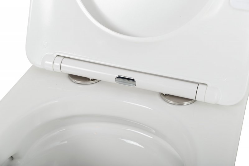 STYLUS-TOR Чаша подвесного унитаза безободкового с системой смыва "Торнадо",  CZR-6601-TH-TOR