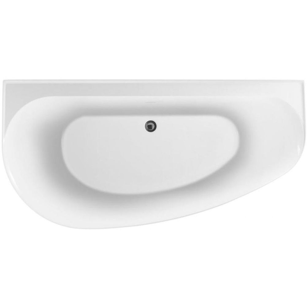 Акриловая ванна Allen Brau Priority 1600x780 2.31005.20B/AM антрацит/белый глянцевый, шт