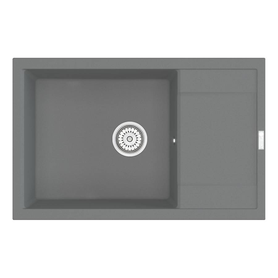 Мойка кухонная Point Велета 78 PN3002AL, серый