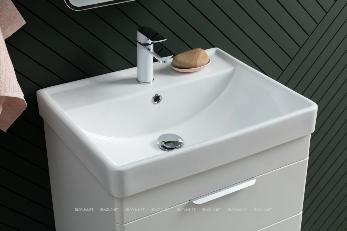 Смеситель для раковины Aquanet Arctic AF520-10СW