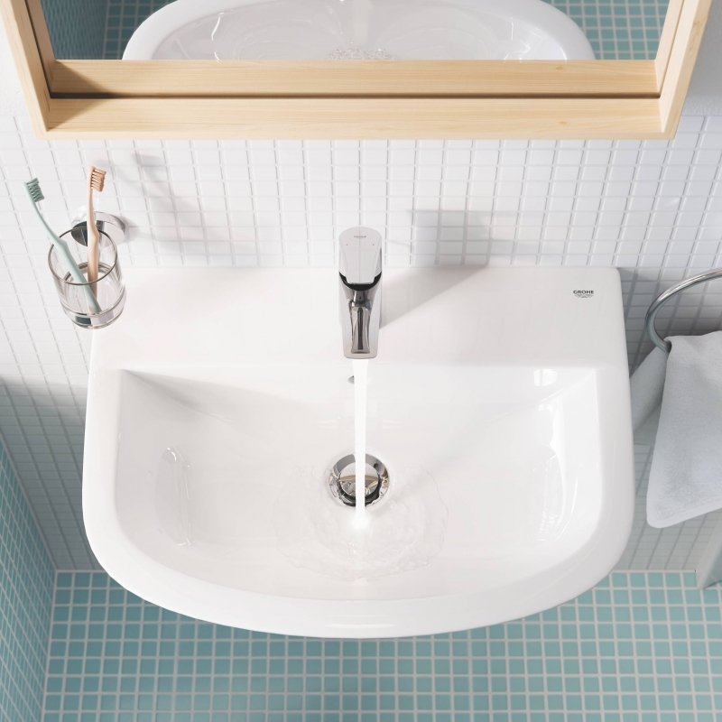 Смеситель Grohe BauEdge для раковины 23328001 хром