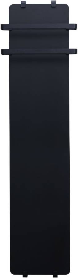 Полотенцесушитель электрический Allen Brau Infinity 160x44 с рейлингом 2.0 и креплением, черный матовый