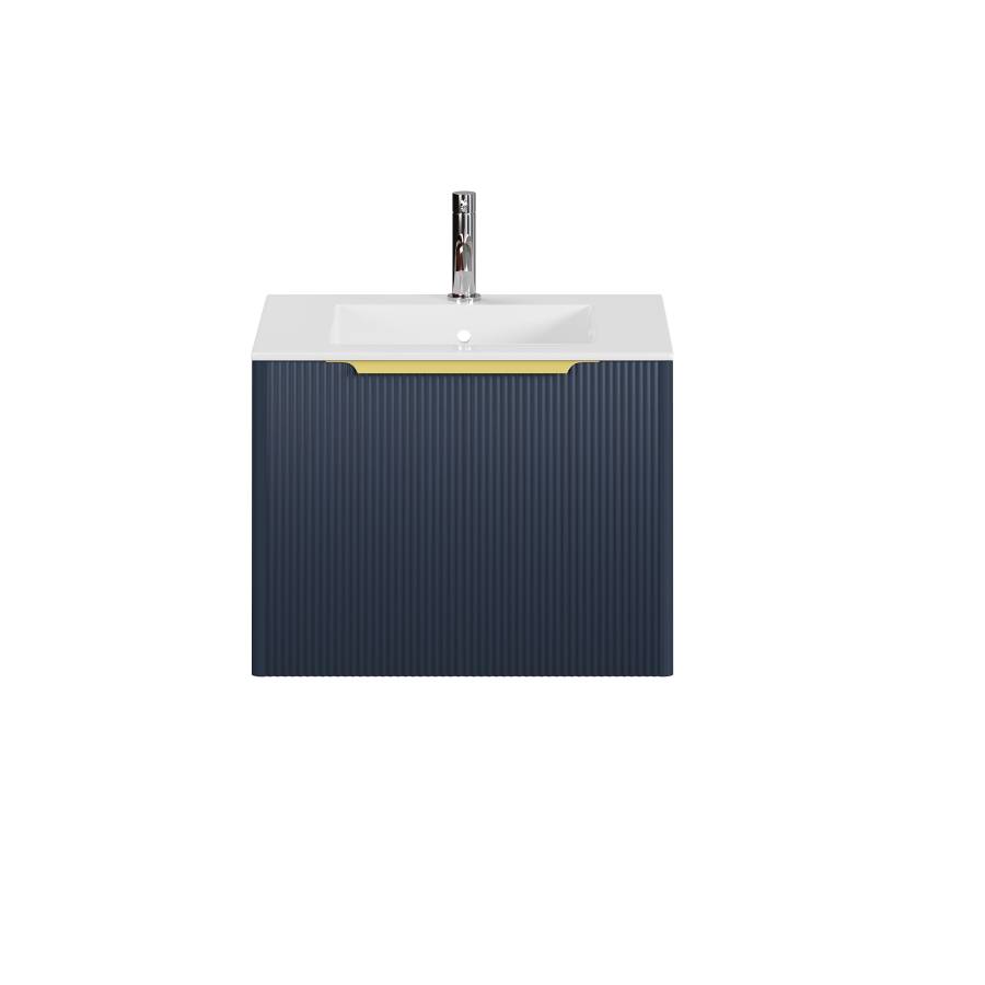 Тумба под раковину Creto Luna Blue 60 см 17-Bl60