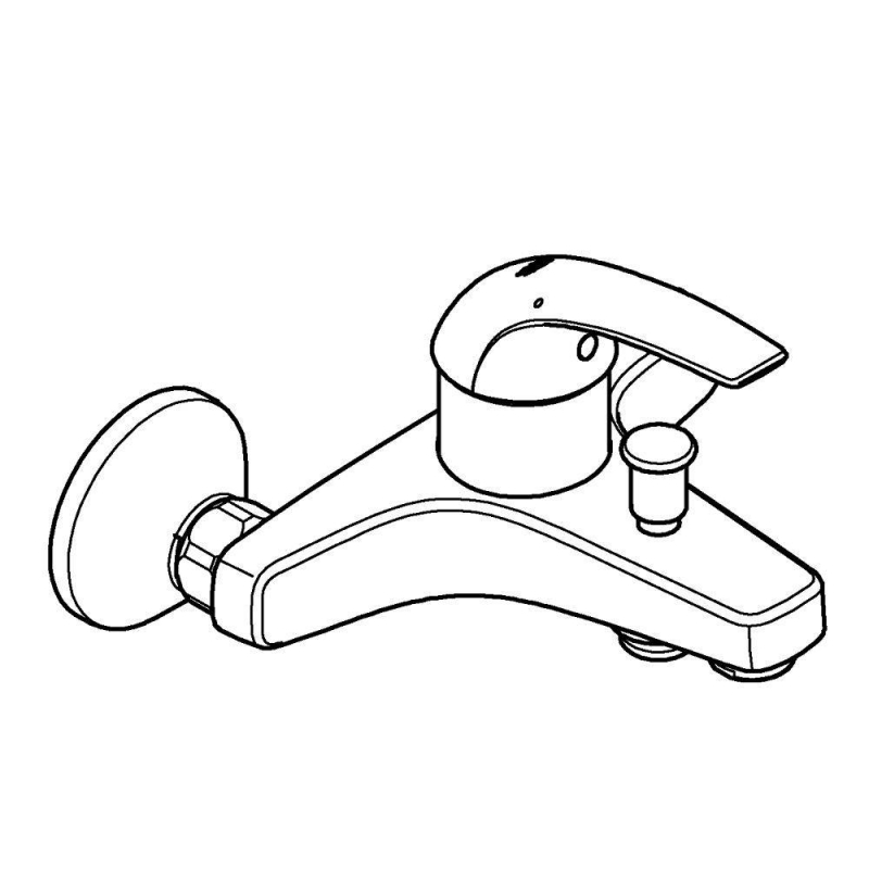 Смеситель для ванны Grohe BauCurve 23599000