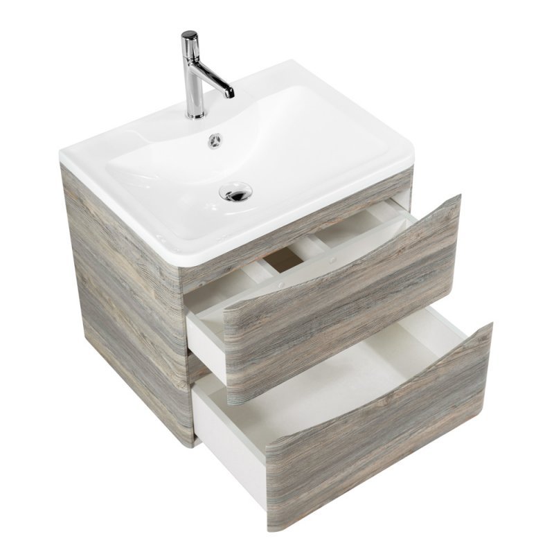 Раковина из литьевого мрамора BelBagno BB600/455-LV-MR-ALR