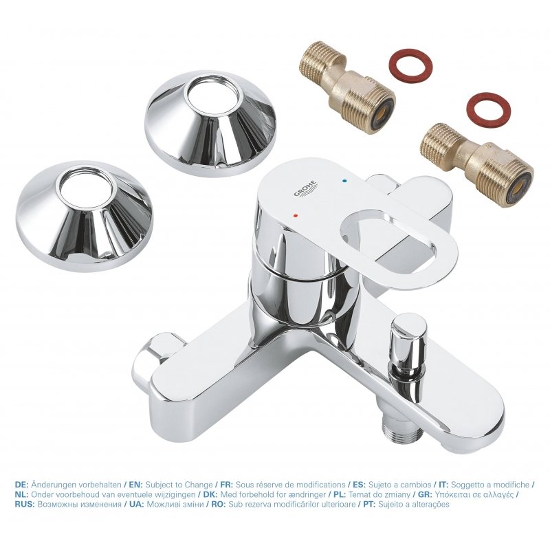 Смеситель для ванны Grohe BauLoop 23341000 хром
