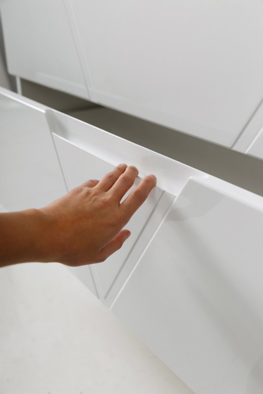 Тумба с раковиной подвесная BelBagno VITTORIA 90 Bianco Lucido-P, раковина белая