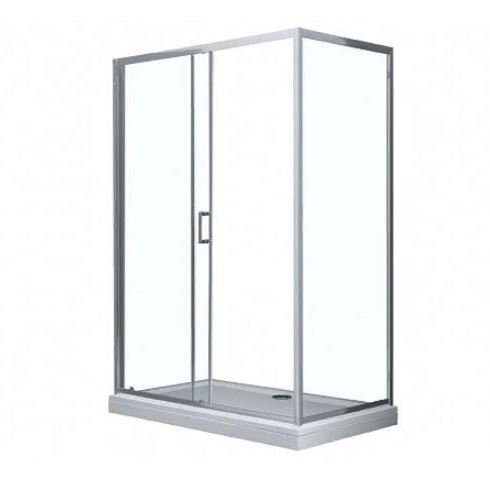 Душевая дверь Aquanet SD-1400A 140, прозрачное стекло