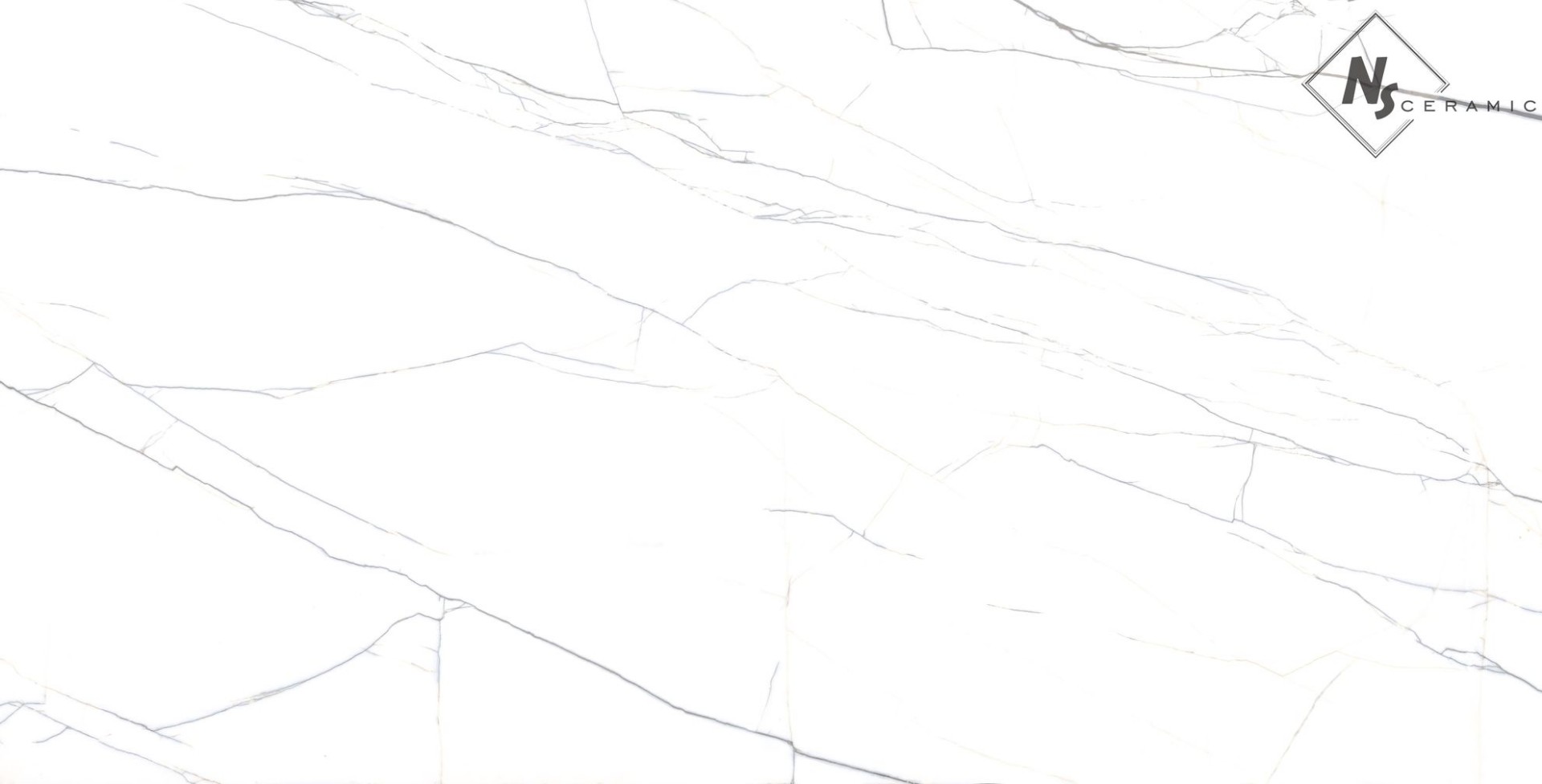 NS Ceramic Керамогранит с Эффектом Камня NSC1274 White 60x120 - керамическая плитка и керамогранит