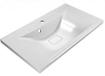 Тумба с раковиной подвесная BelBagno MARINO-H60 80 Bianco Lucido, раковина белая