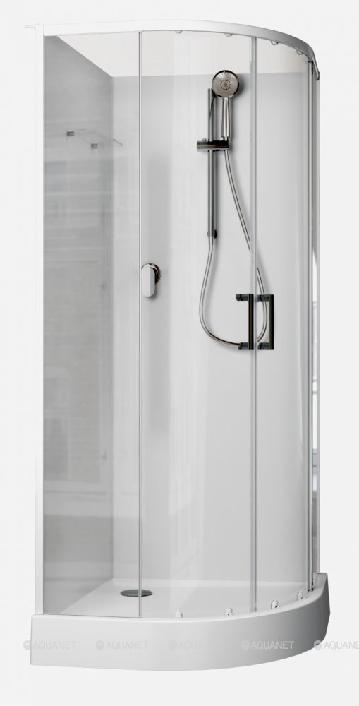 Душевая кабина Aquanet Passion EVO 100x100 R White