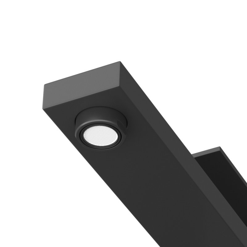 SLIDER-LC-IN-W0 Смеситель для накладной раковины однорычажный, без донного клапана, сатин